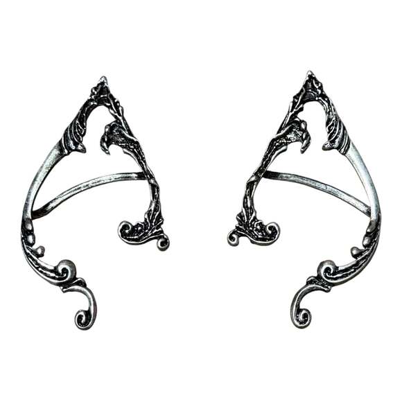 Unknown Jewelry - Pair of Gothic Fairy Elven Arboreus Ear Wrap Earrings